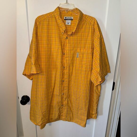 COLUMBIA BRAND MENS SHIRT - Picture 1 of 4